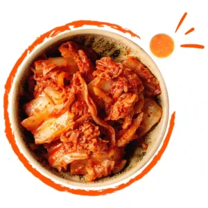 Kimchi-salad-with-kimchi-vinaigrette