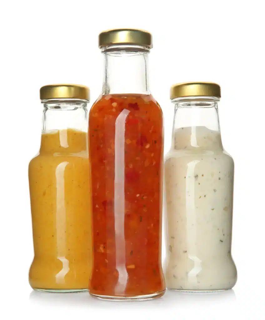 sauce in bottle