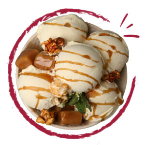 caramel-drizzle-vanilla-icecream-with-caramel-toffee-and-caramel-popcorn