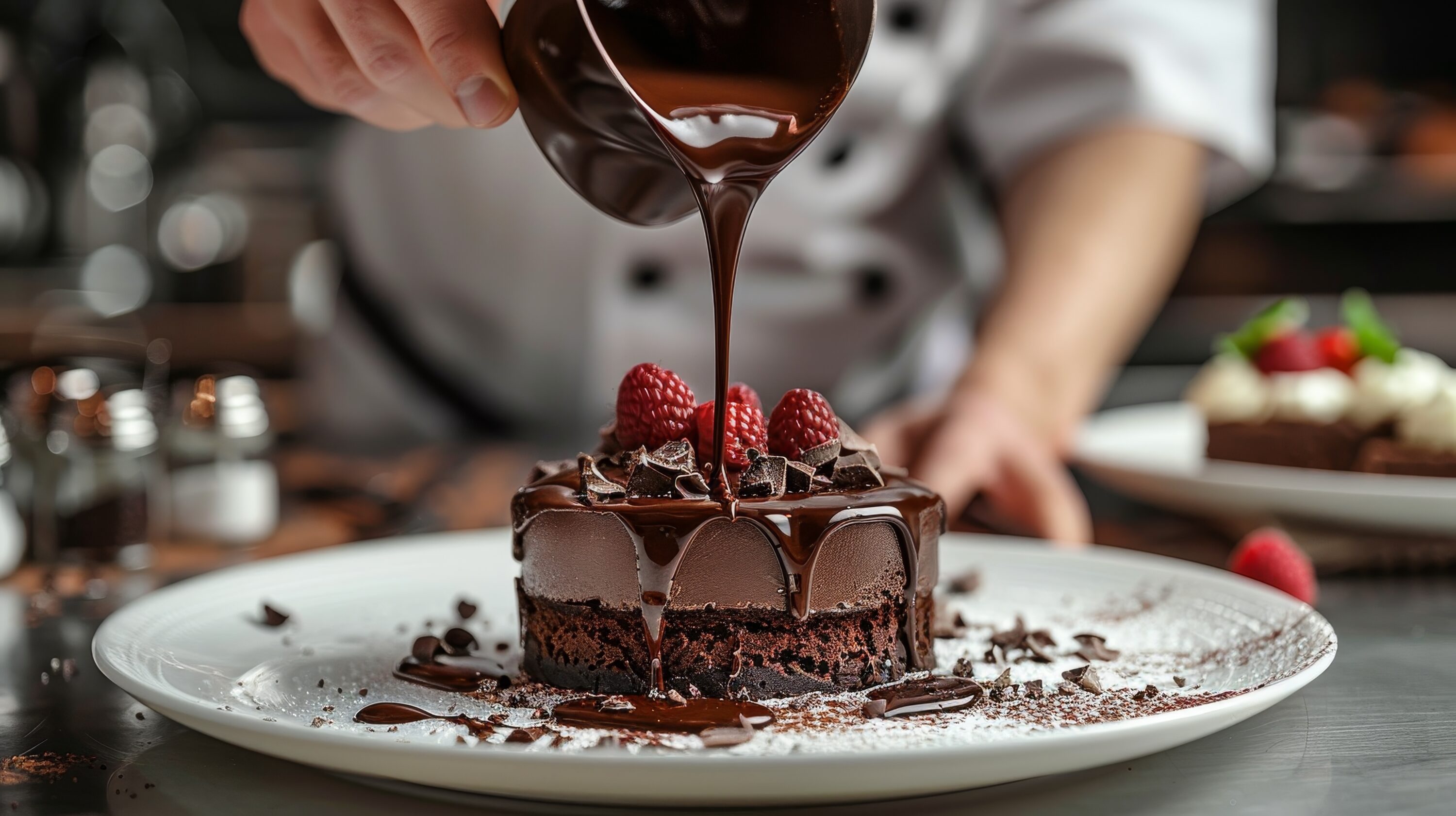 chef-pouring-rich-dark-chocolate-sauce-onto-a-decadent-dessert-with-a-flourish